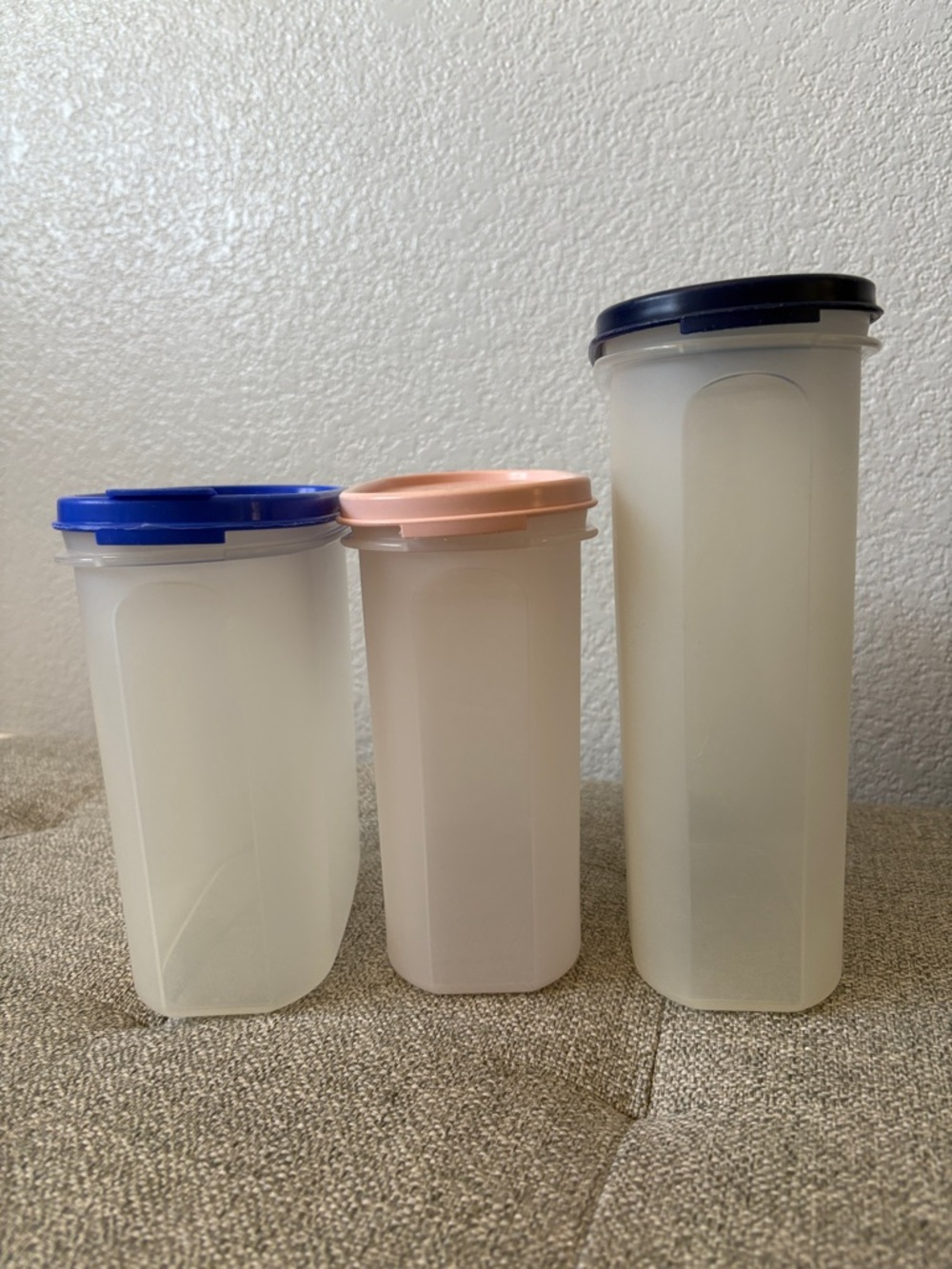 Tupperware bundle of 3 modular mates ovals